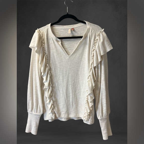 Pilcro Cozy Popover Top - Medium - Picture 5 of 11